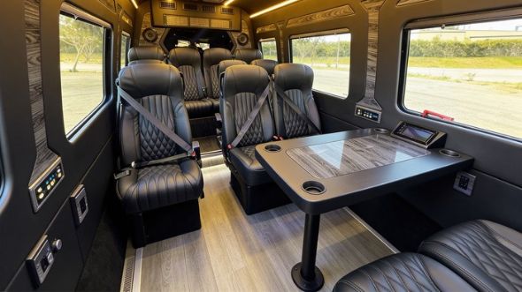 15 passenger sprinter van interior hayward