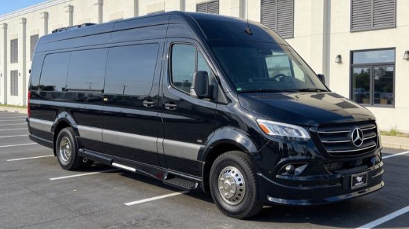 richmond wedding sprinter van rental