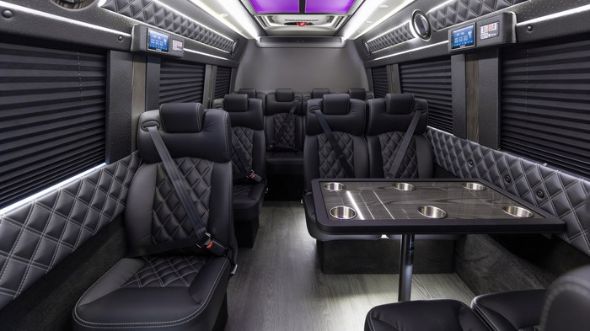 santa rosa 15 passenger sprinter van interior