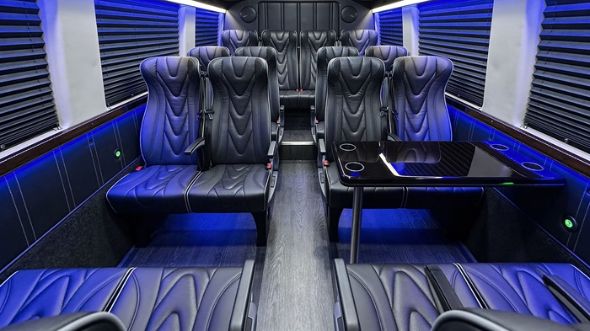 santa rosa 20 passenger sprinter van interior