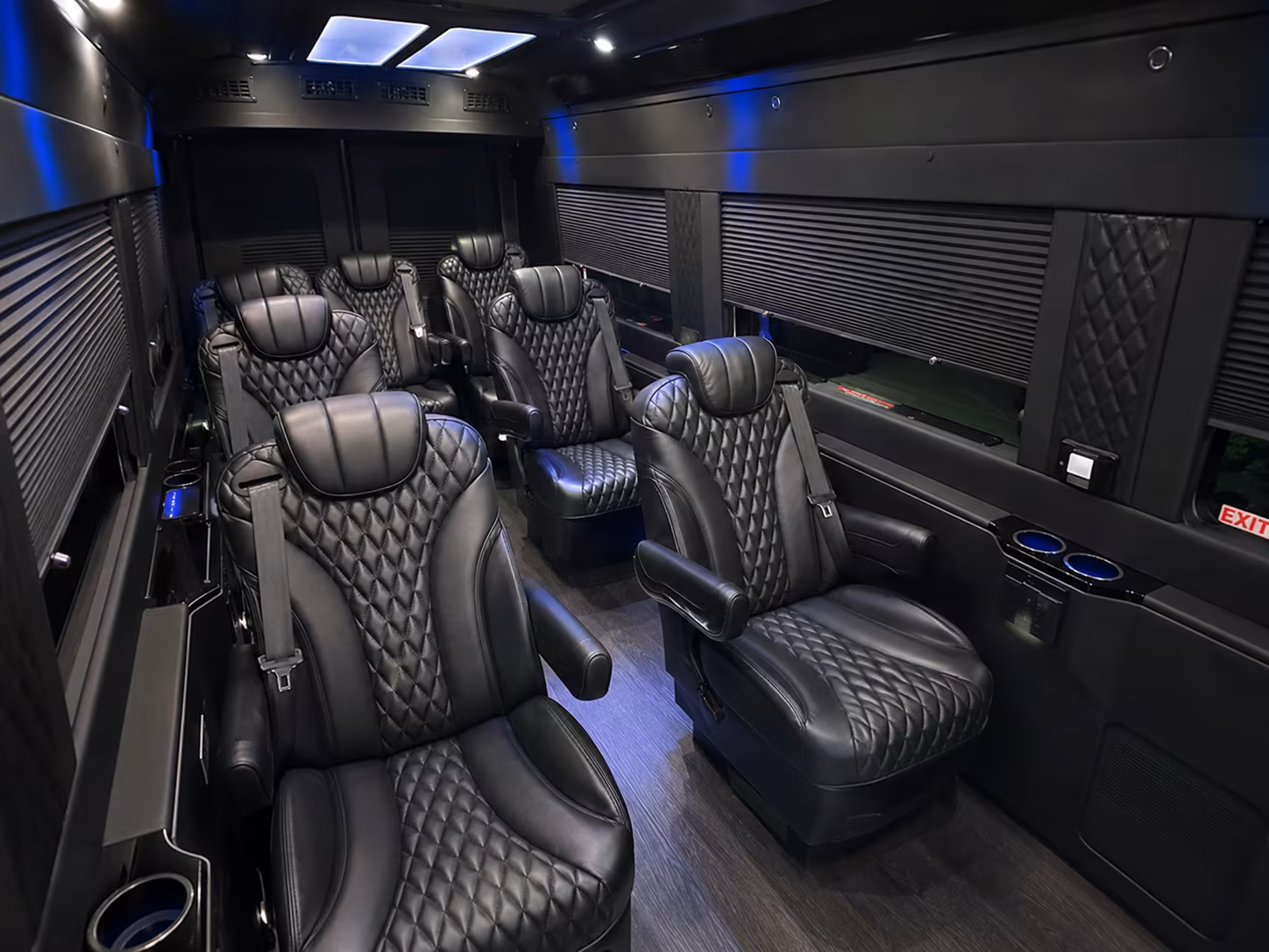 15 passenger sprinter van inside