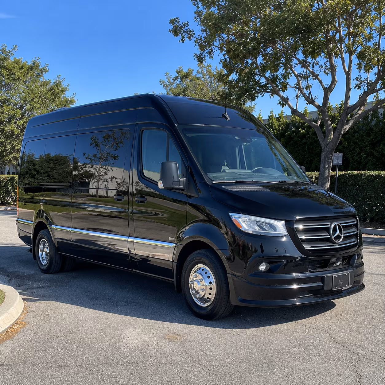 sample sports and concert quote sprinter van from santa rosa to chase center in san francisco