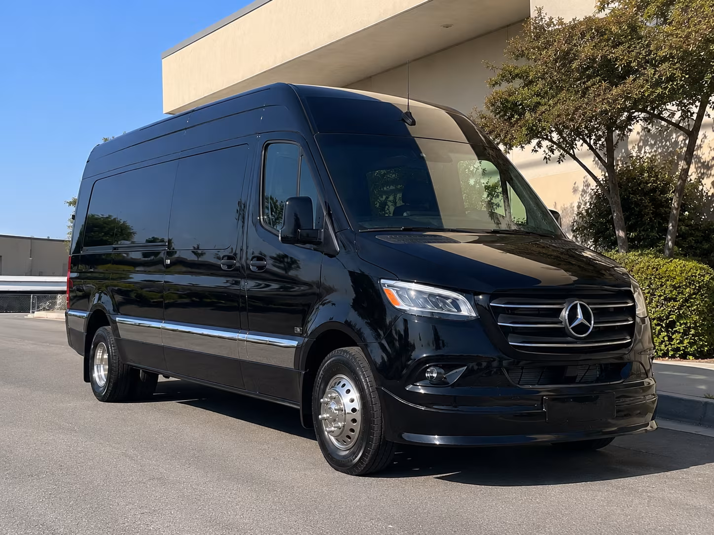 sample wedding shuttle quote sprinter van from santa rosa to chalk hill estate