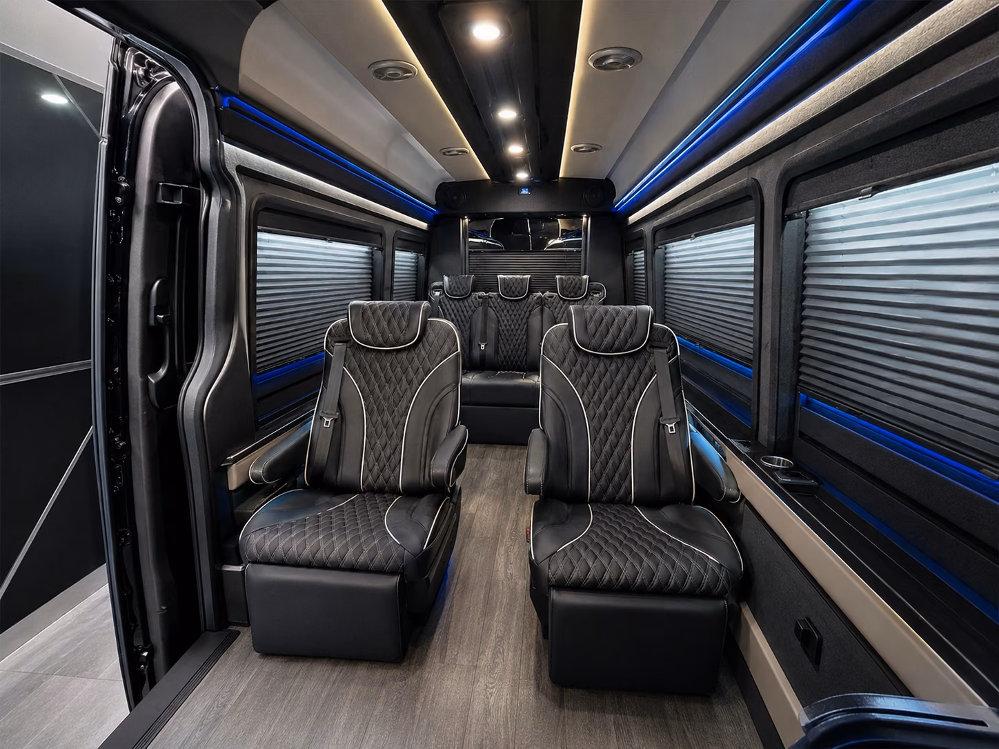 santa rosa 10 passenger sprinter van interior