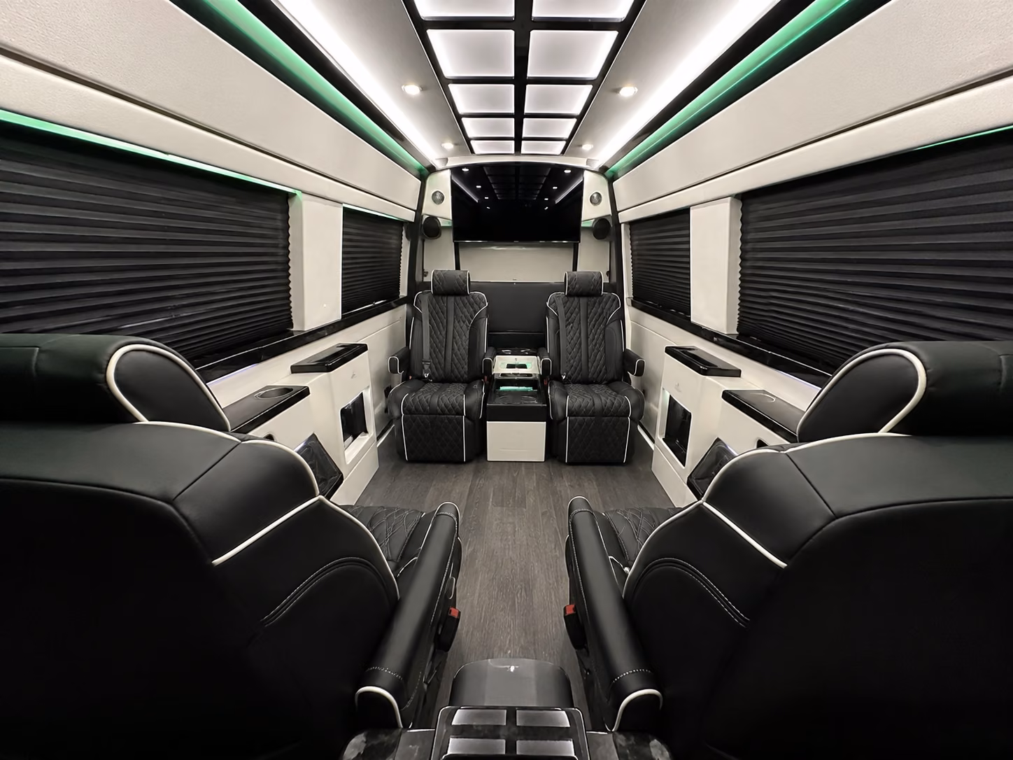 santa rosa 18 passenger sprinter van interior