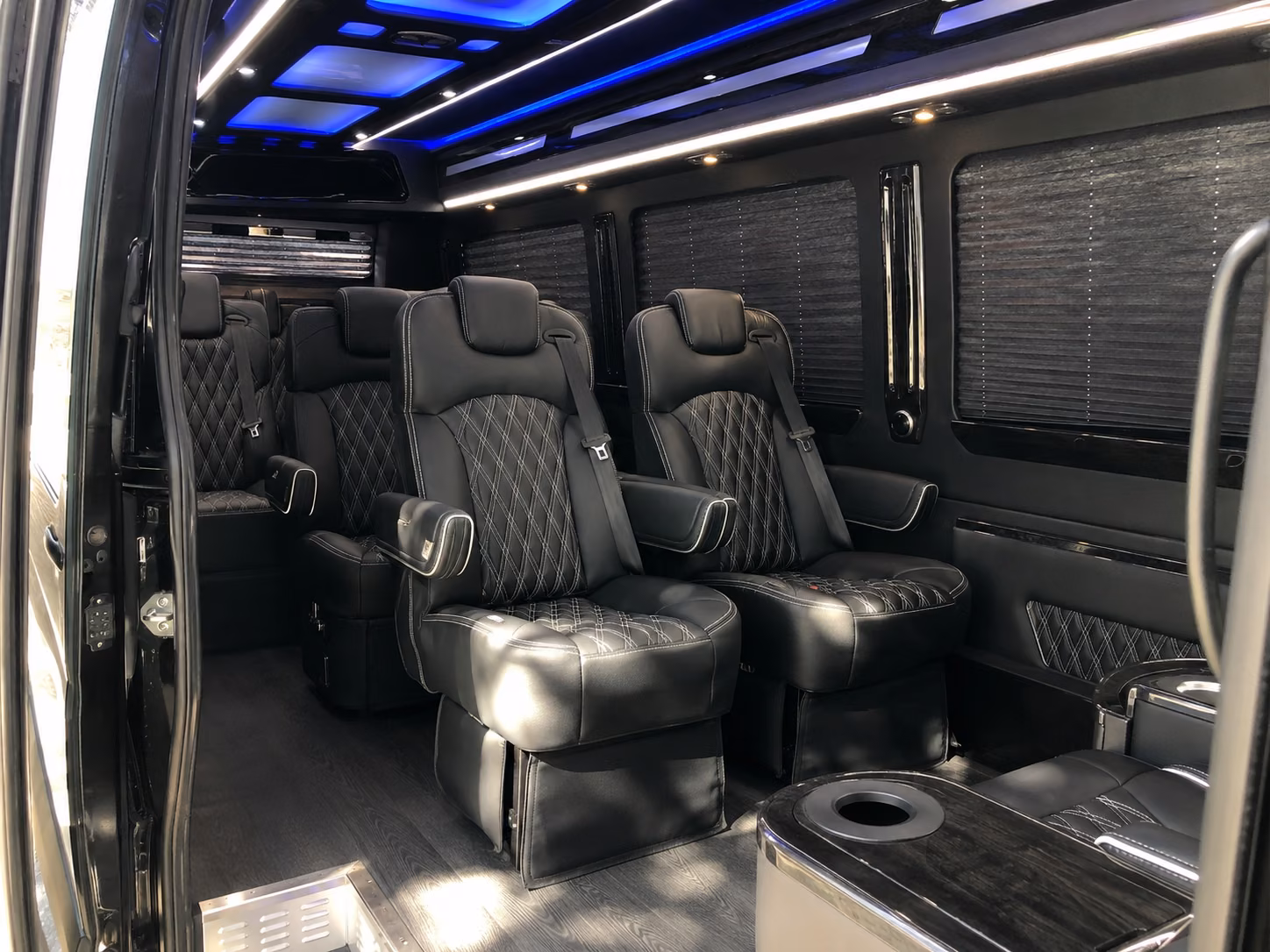 santa rosa 20 passenger sprinter van inside