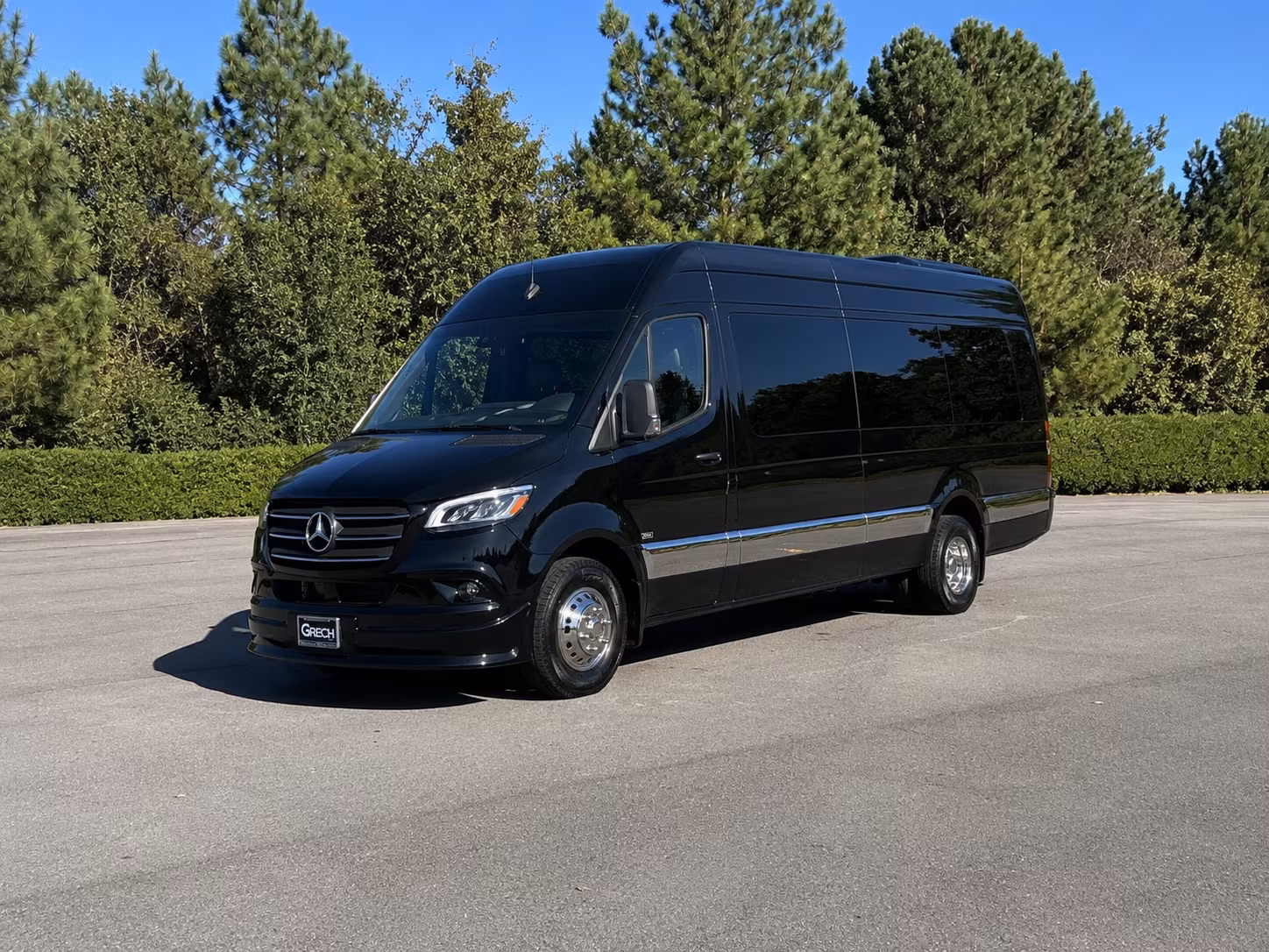 santa rosa prom sprinter rental