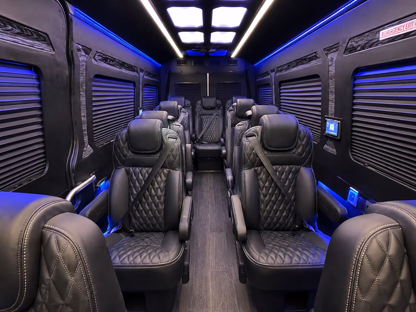 santa rosa sprinter van booking step 1